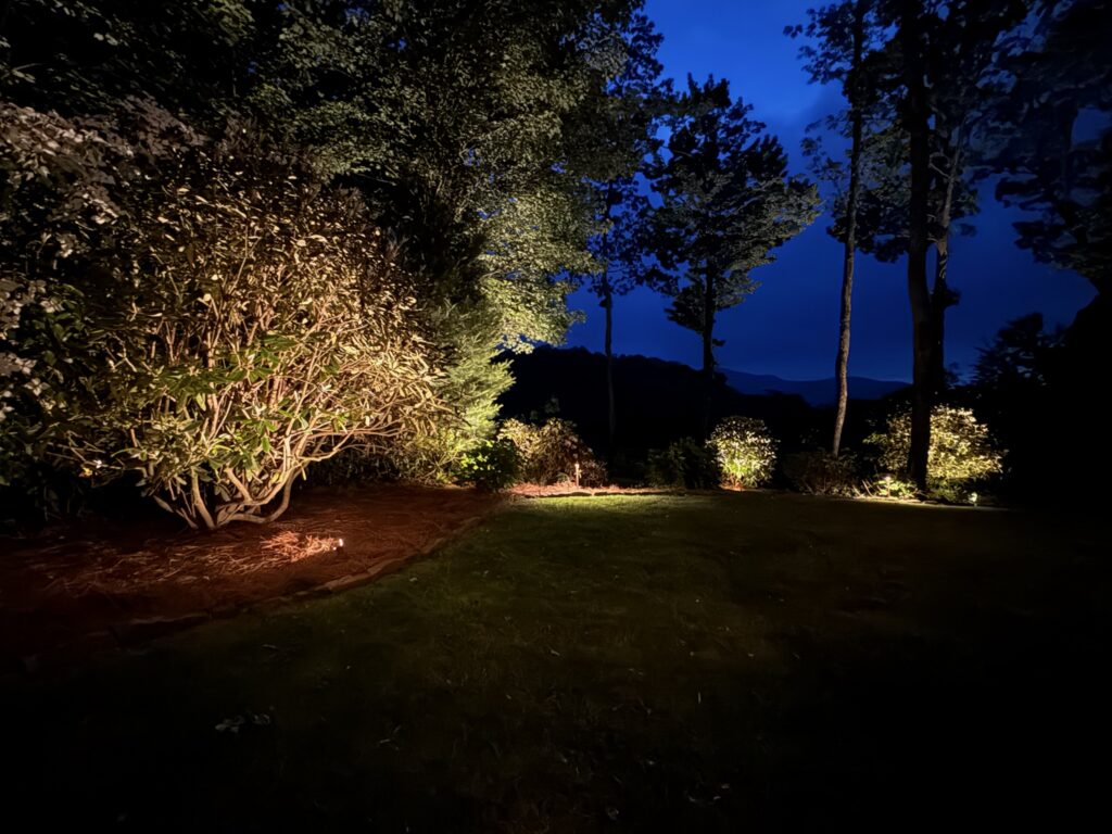 Cashiers, NC Outdoor Lighting Client